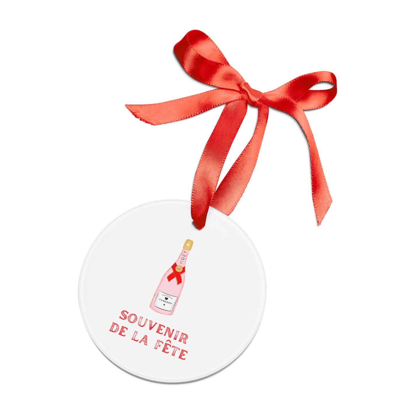 French Acrylic Ornament