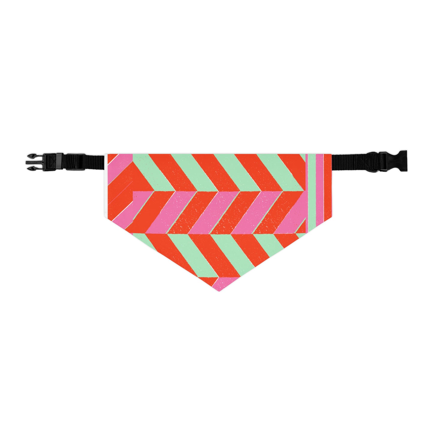 Holiday Print Pet Bandana Collar
