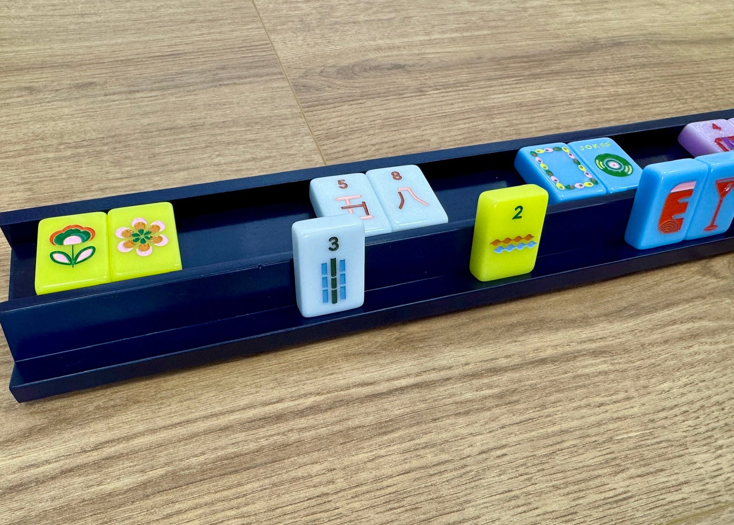 Mahjong Racks & Pushers (Set of 4)