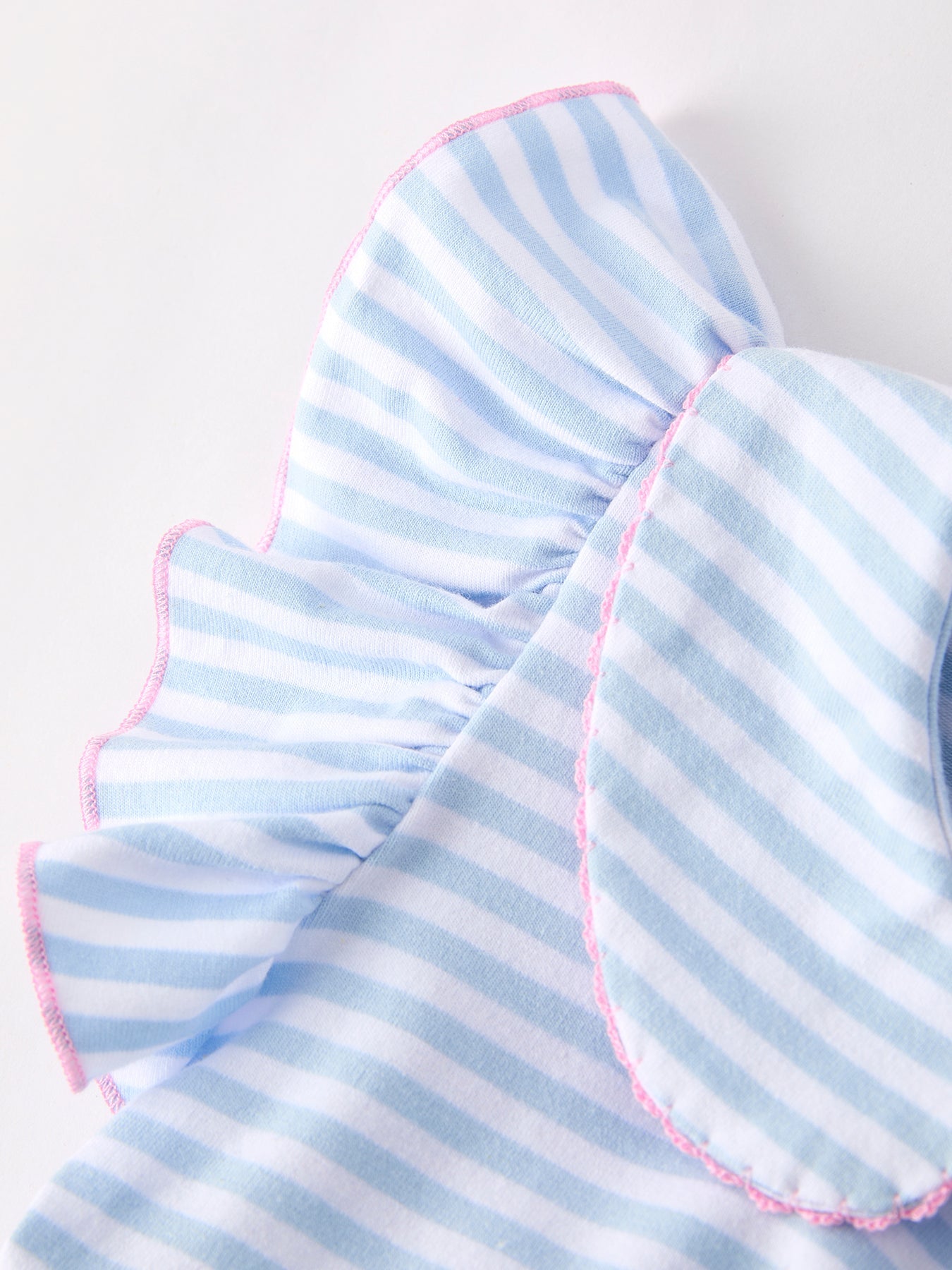 Back To School Girls Stripe Pencil Applique Bow Dress