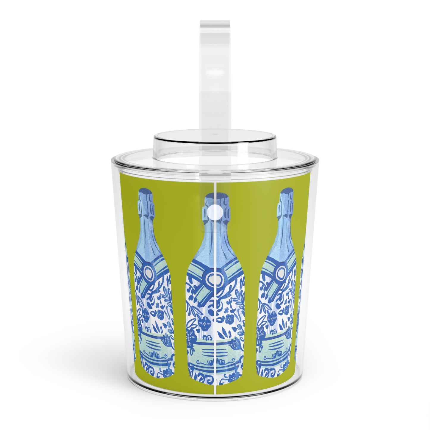 Bubbly Bottle Ice Bucket in Green