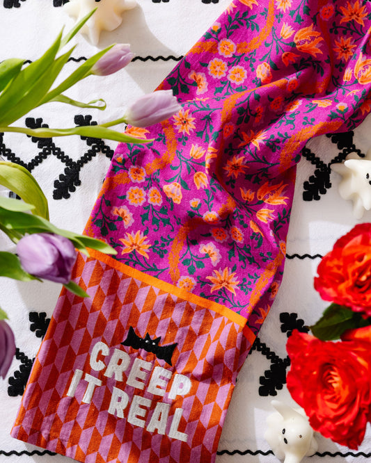 Creep It Real Dish Towel