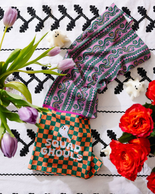 Squad Ghouls Dish Towel