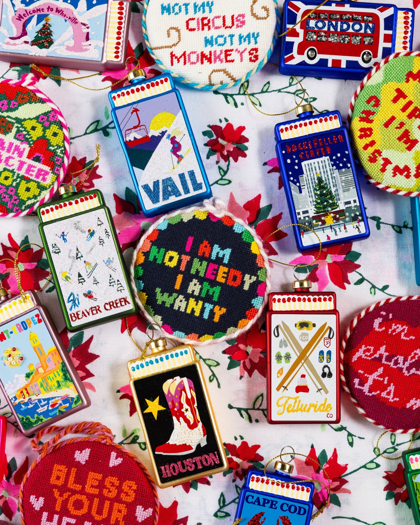 Matchbook Ornament - Houston