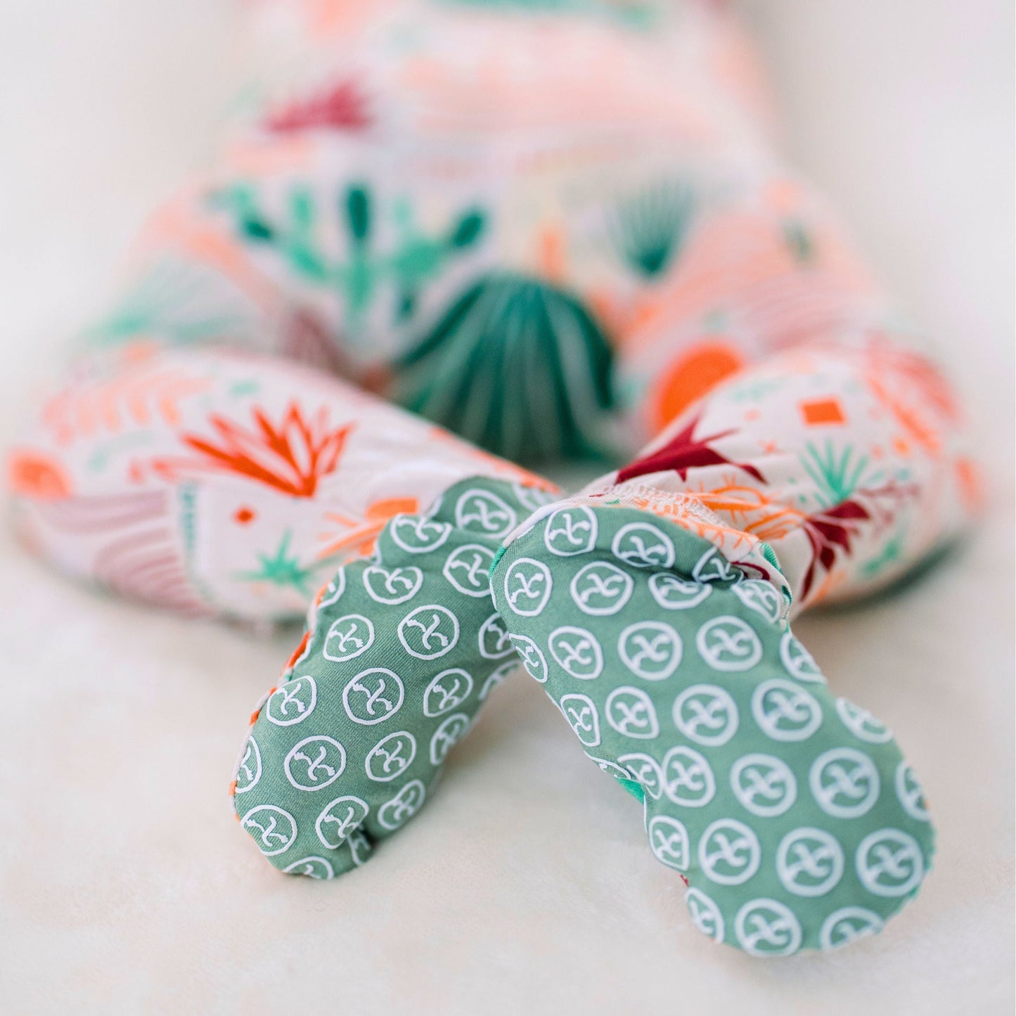 The Second-Skin Footie | Desert Cactus Vibes | "Mama, I Wished for You"