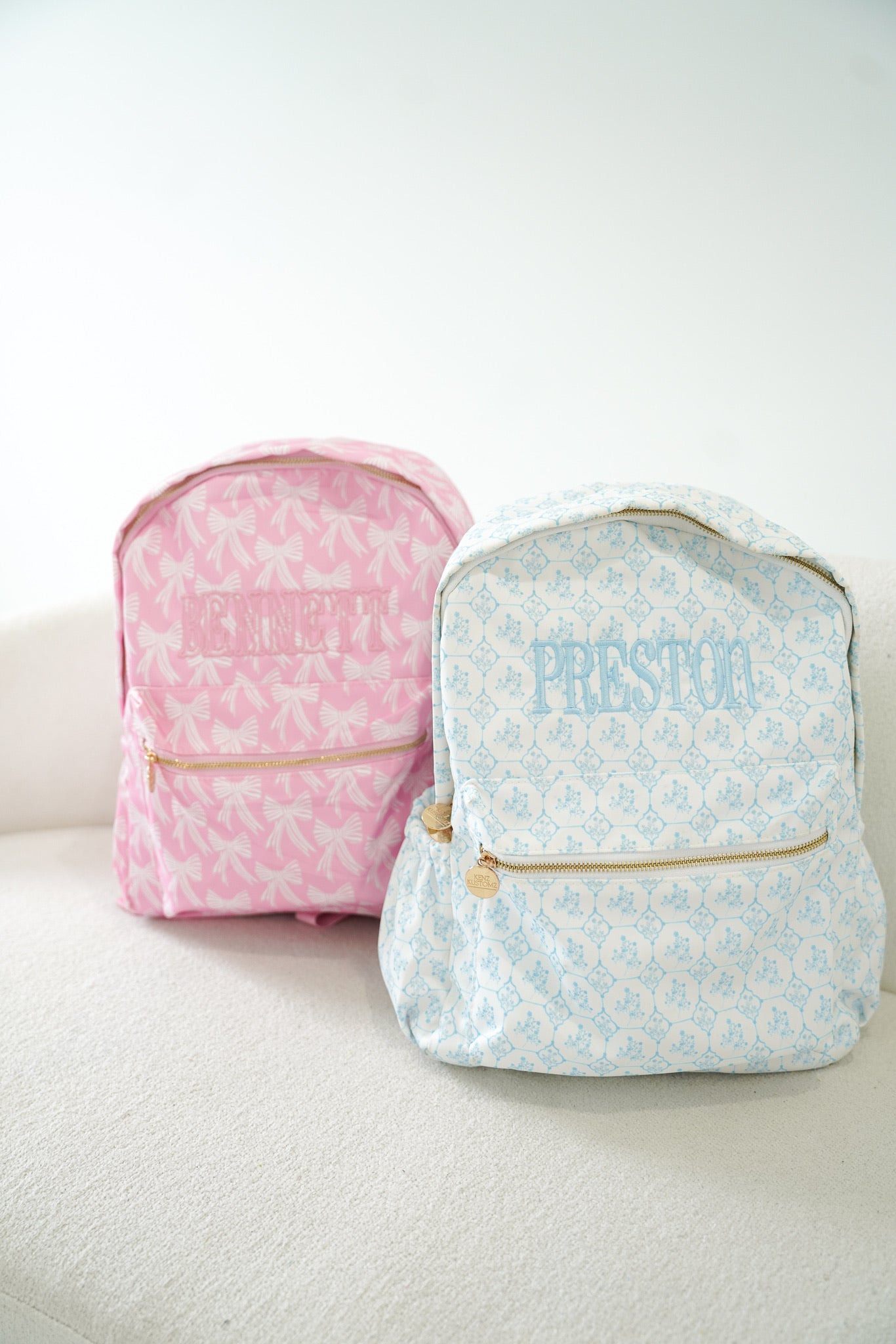 Pink Bow Backpack