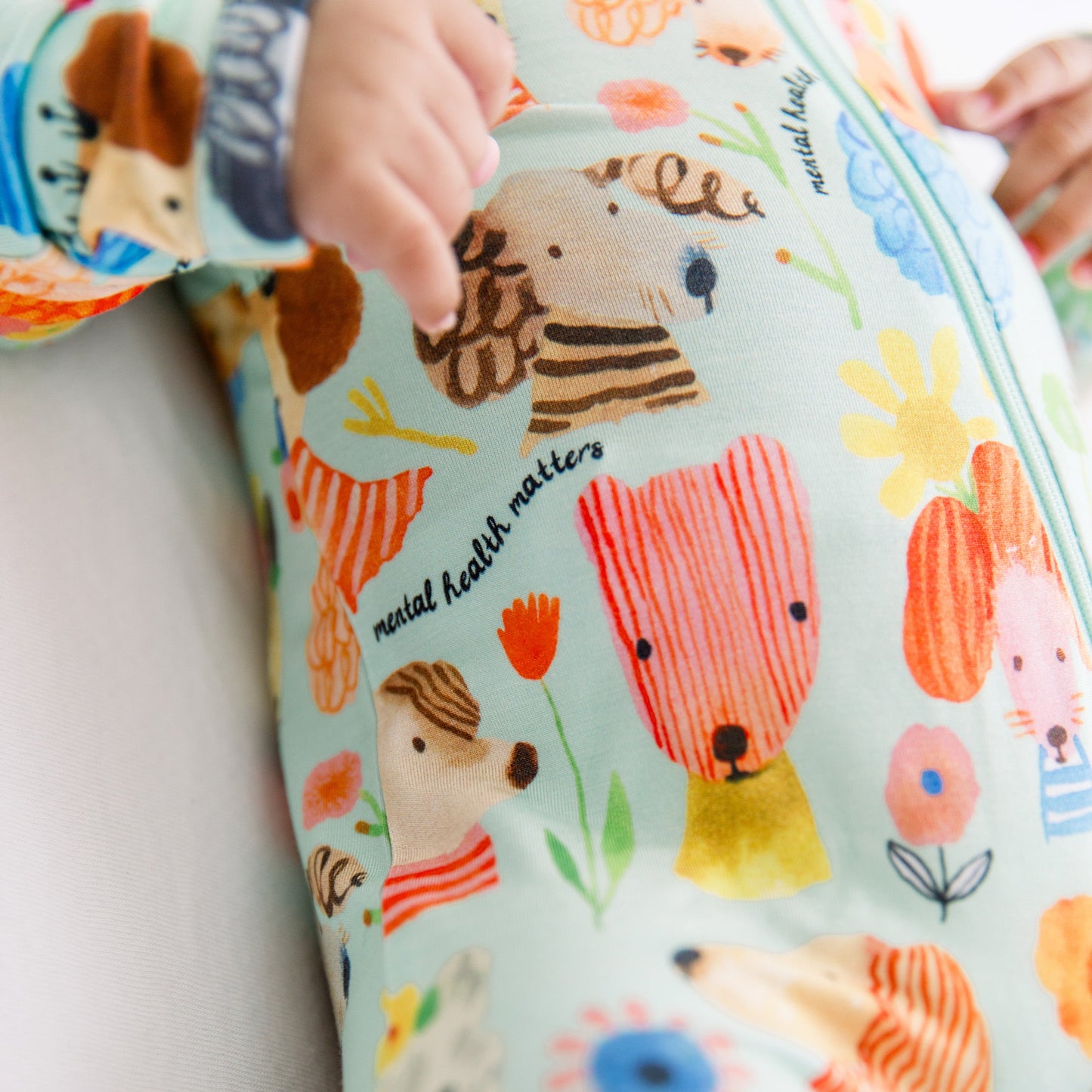 The Second-Skin Footless Romper | Mindful Doggos | "Mental Health Matters"