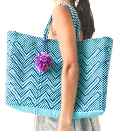 Blue Super Tote