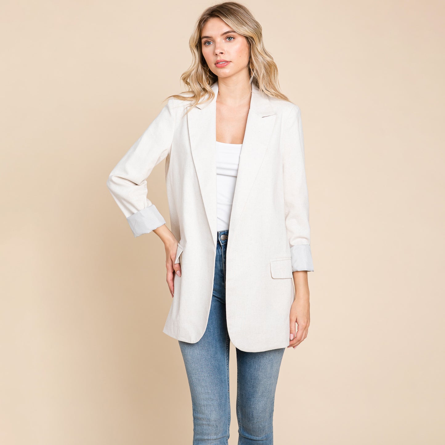 Linen Blazer