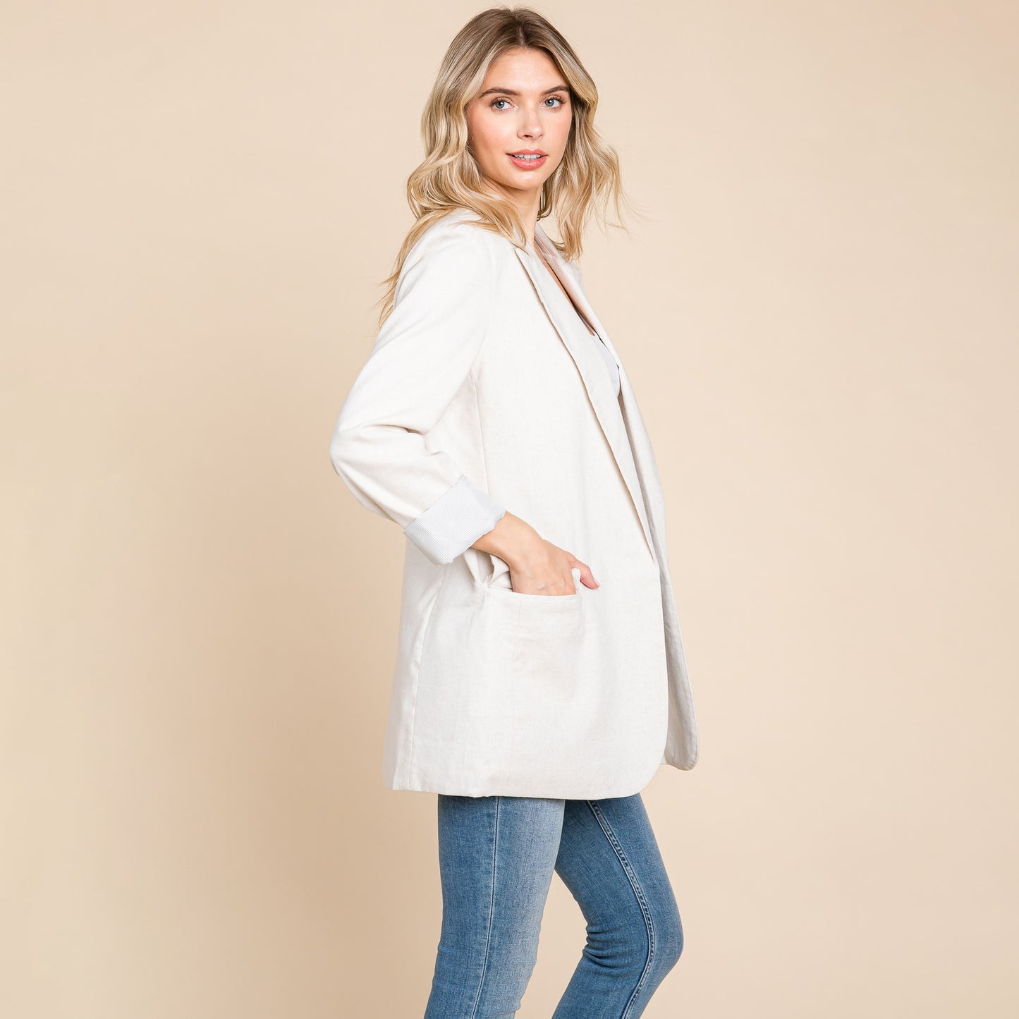 Linen Blazer