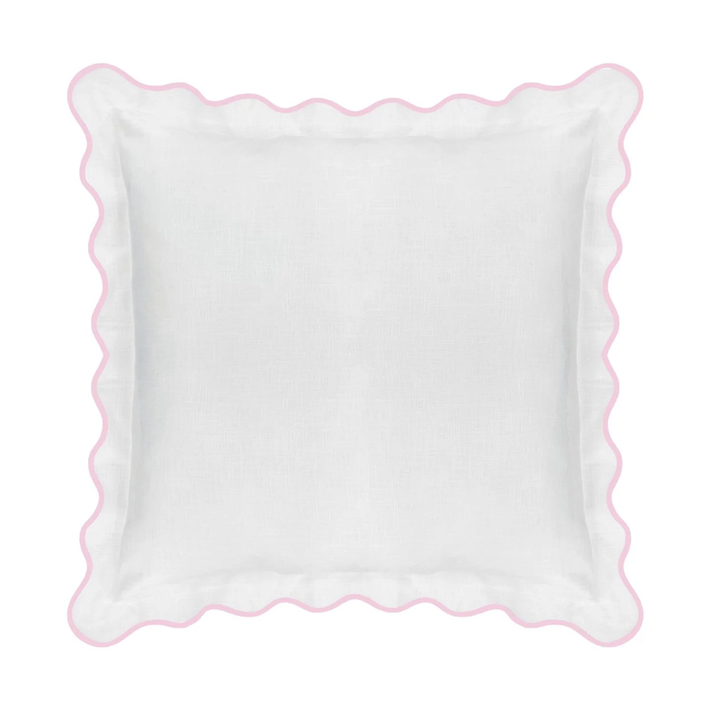 Scalloped Euro Sham (3 Colors)