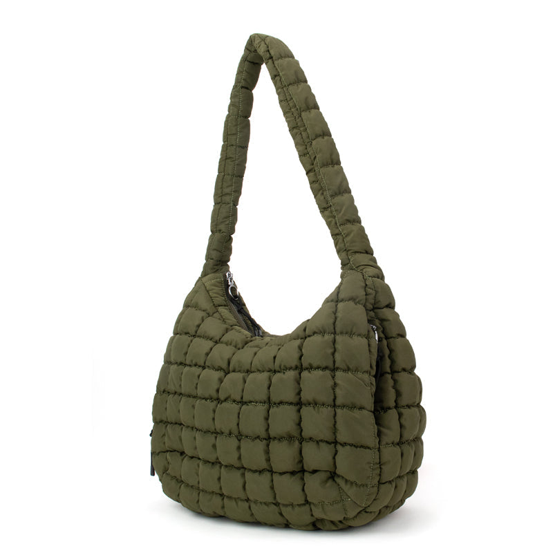 The Ashton | Puffer Hobo Tote | 10 Colors