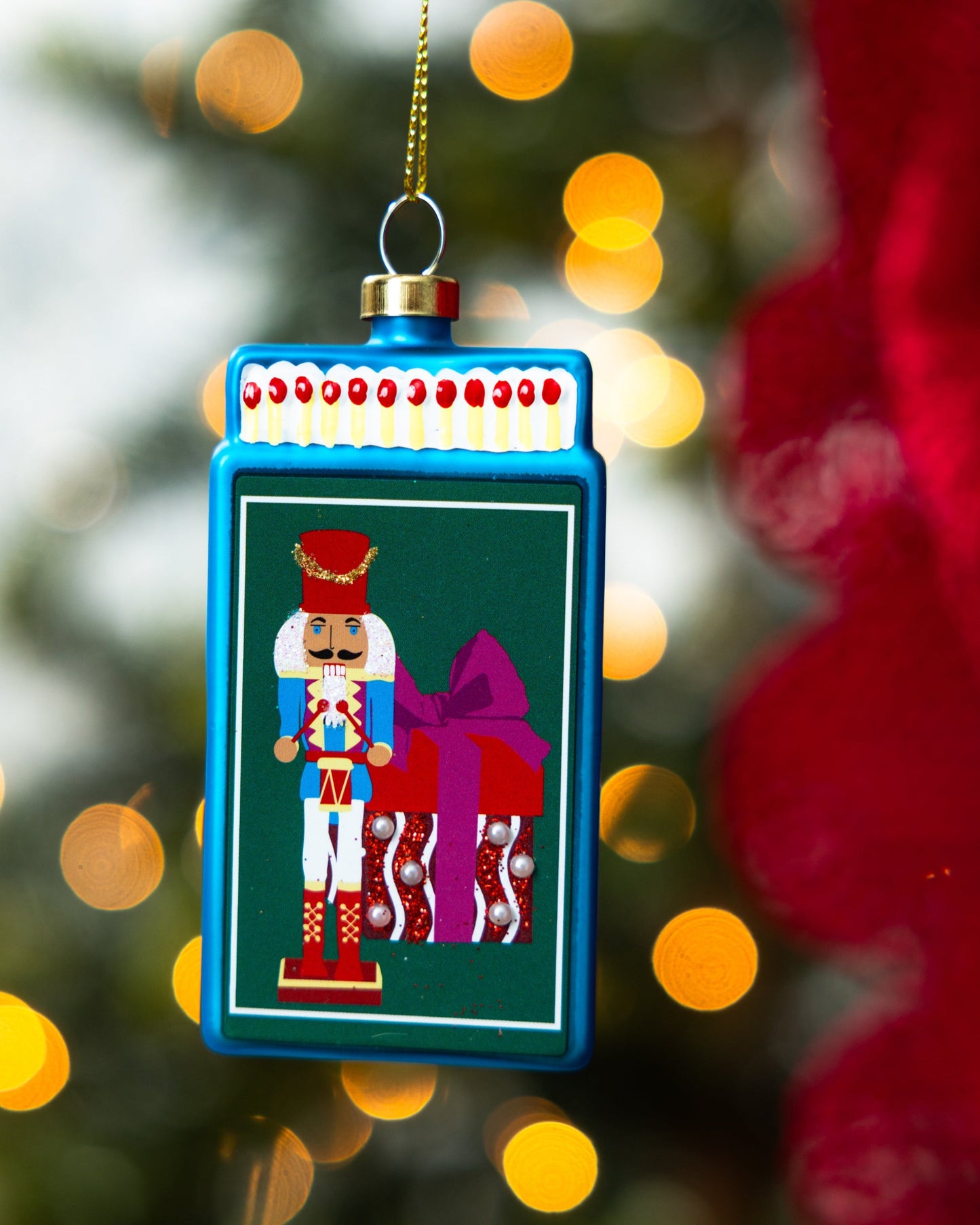 Matchbook Ornament - Nutcracker