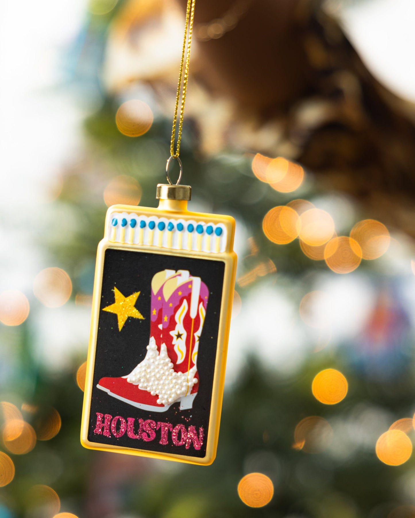 Matchbook Ornament - Houston