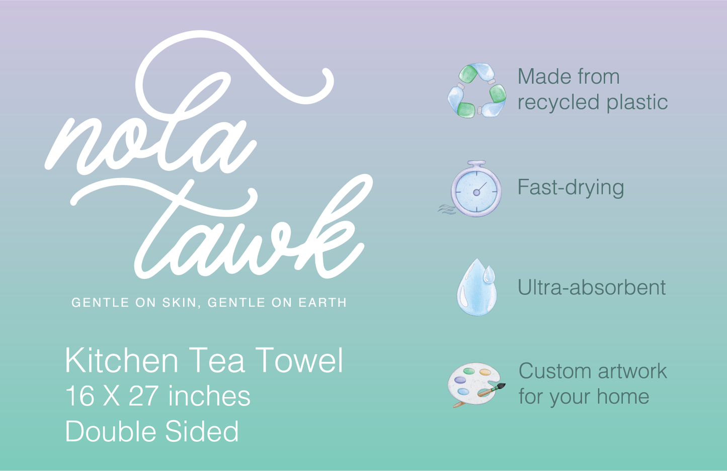 Tied Up in Pink Kitchen Towel