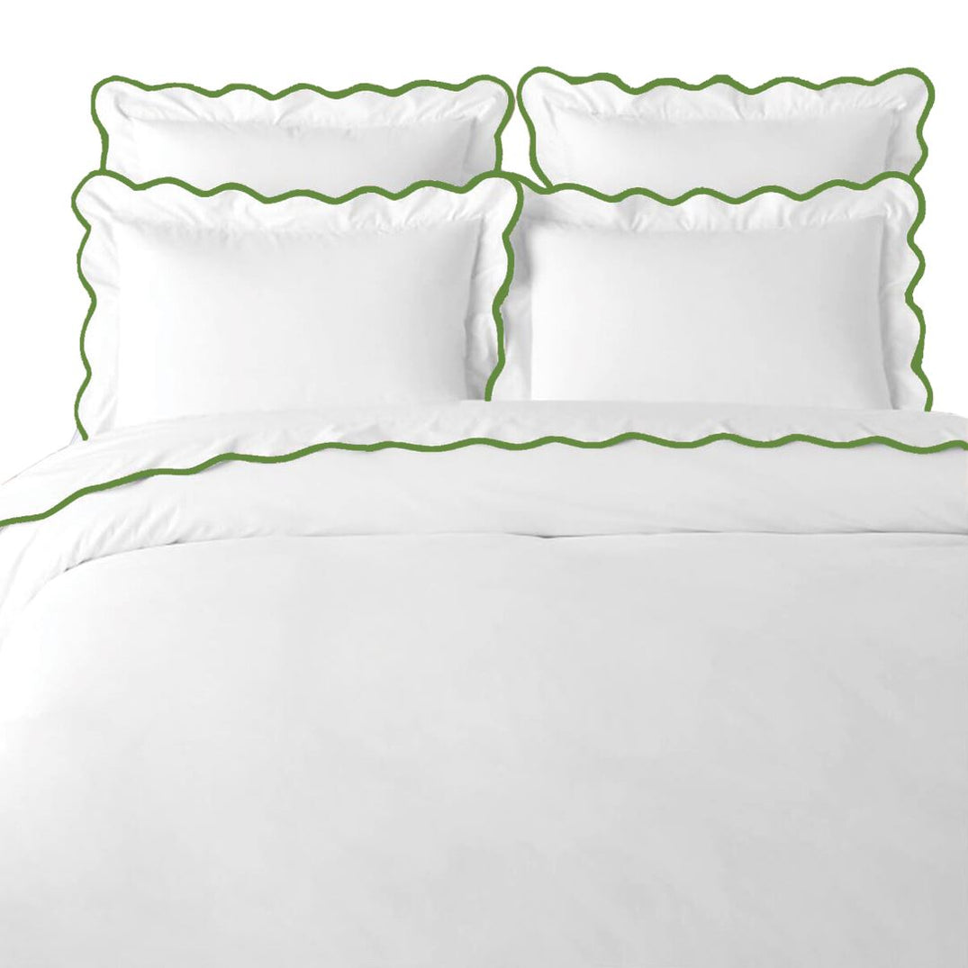 Scalloped Duvet Cover (3 Colors)