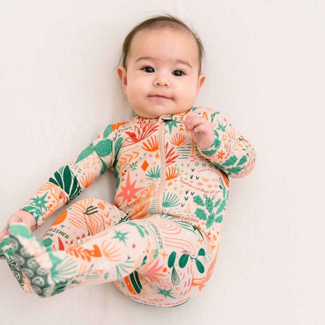 The Second-Skin Footie | Desert Cactus Vibes | "Mama, I Wished for You"