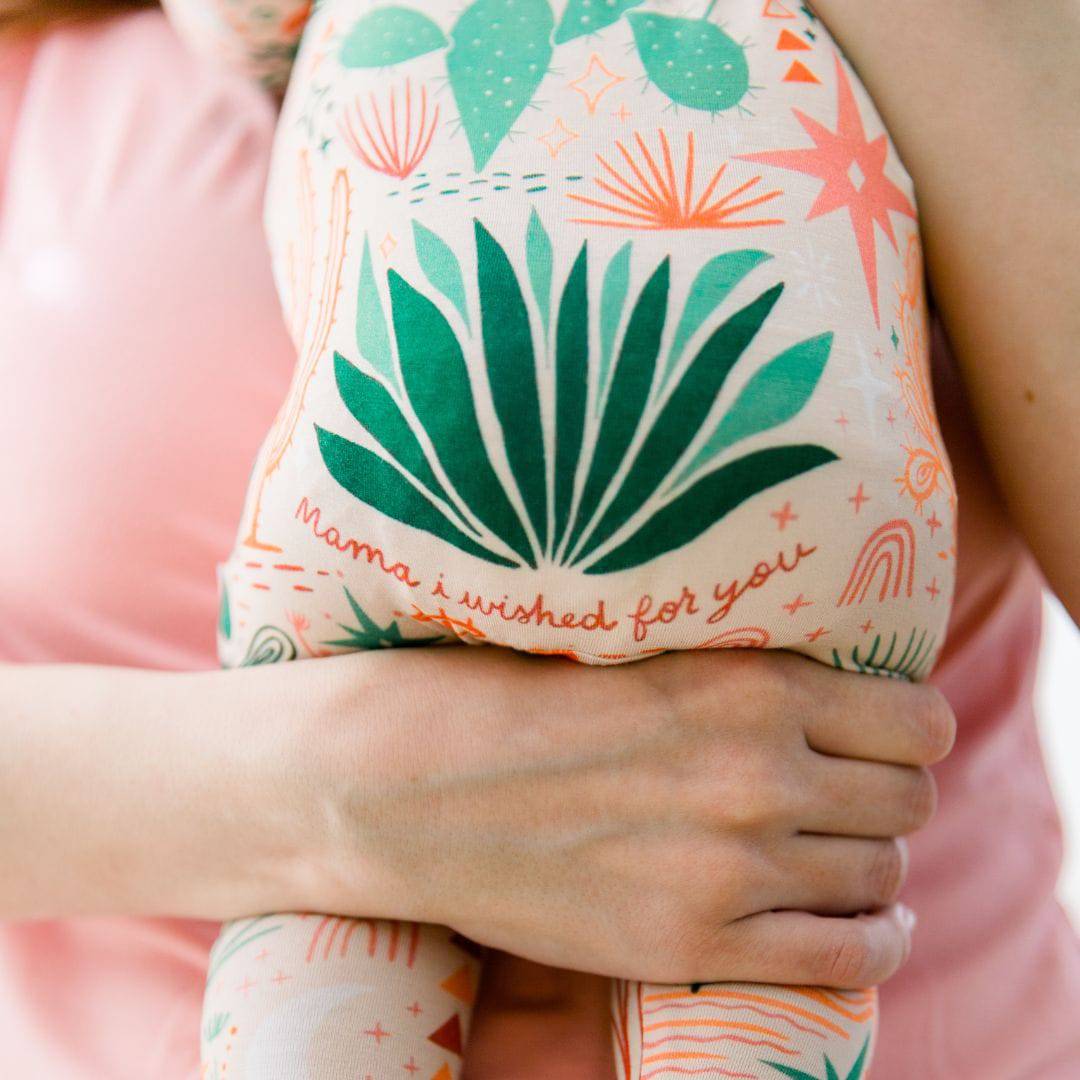 The Second-Skin Footie | Desert Cactus Vibes | "Mama, I Wished for You"