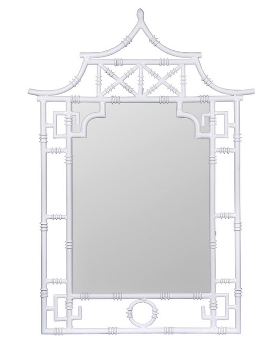 White Pagoda Mirror