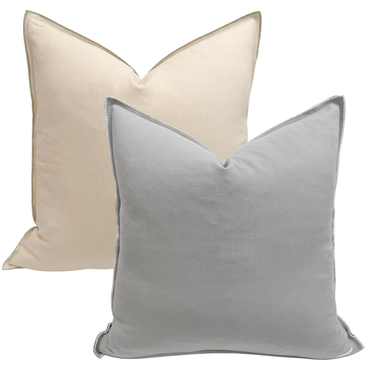 Two-Toned Indoor Pillows (3 Color Ways)
