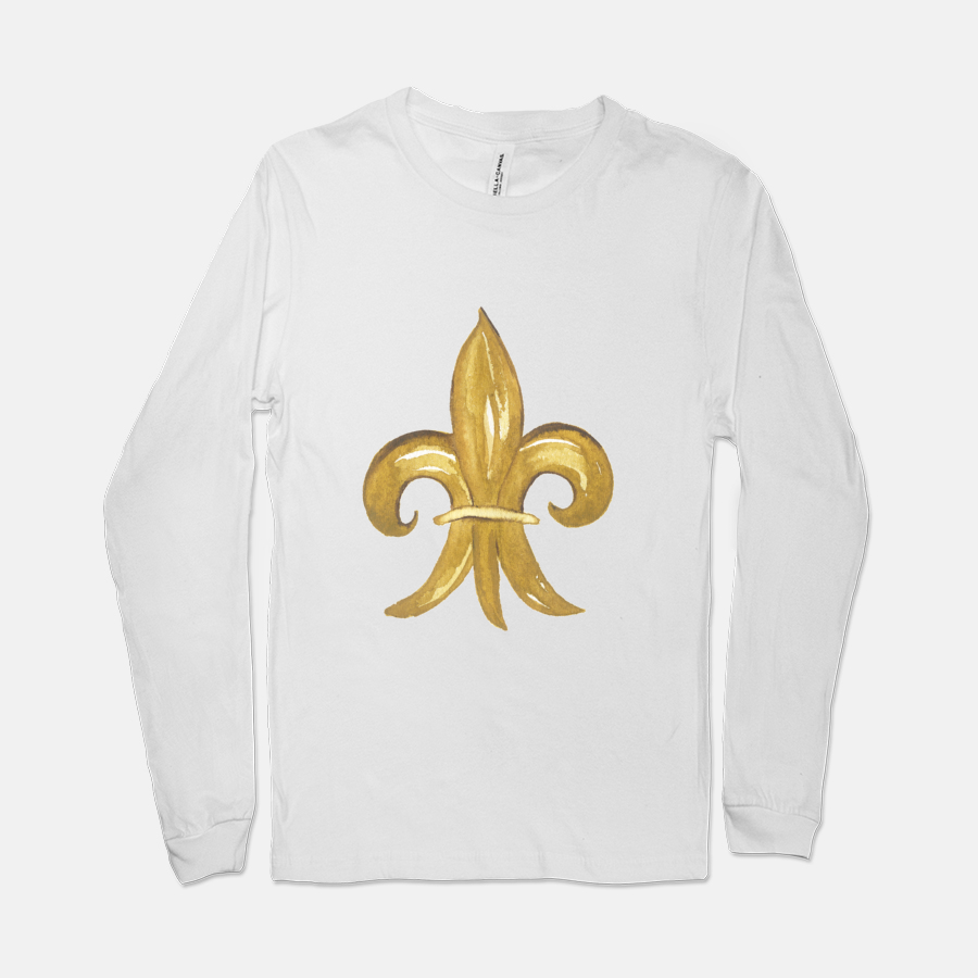 Fleur de Lis Long Sleeve Tee