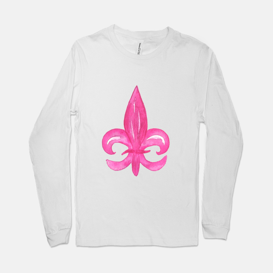Fleur de Lis Long Sleeve Tee