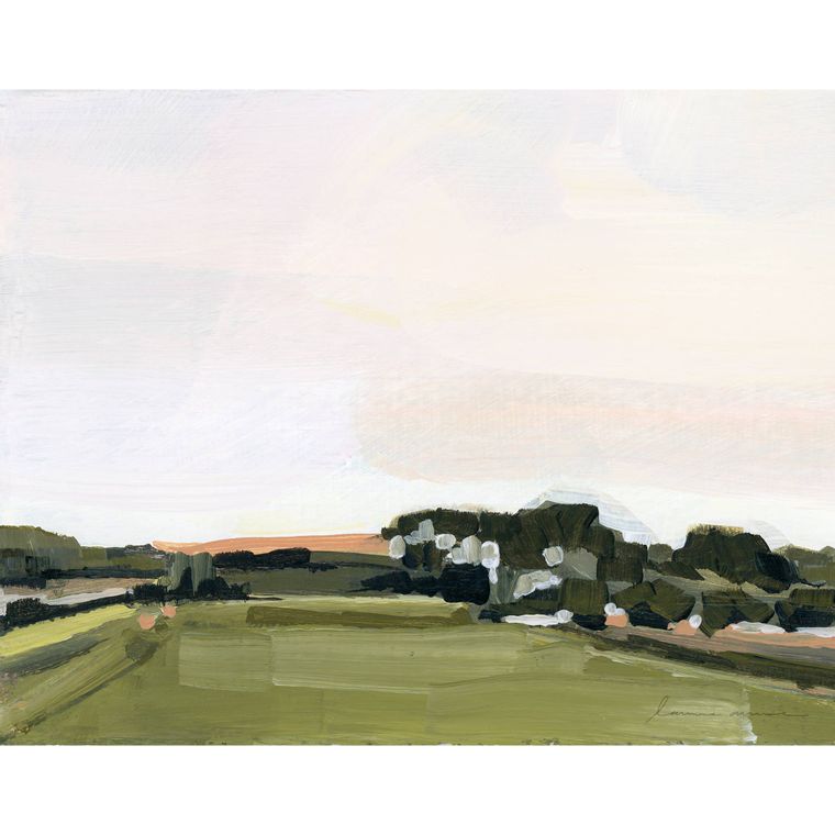 Spanish Morning Horizontal Canvas Print