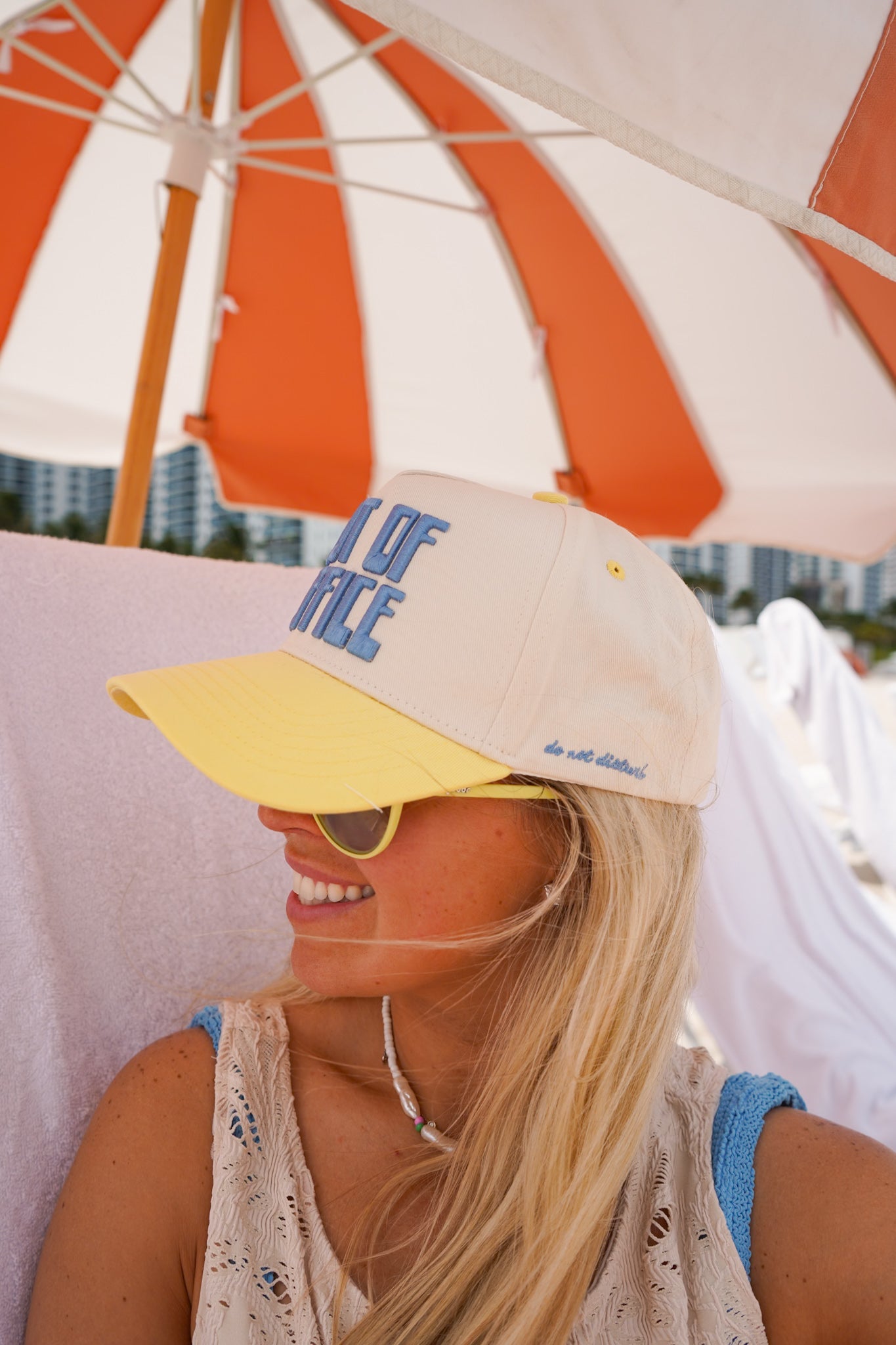 Out of Office - Butter Yellow Trucker Hat