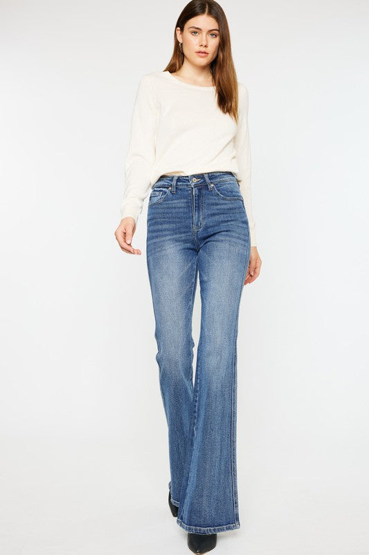 Always Flattering High Rise Flare Jeans