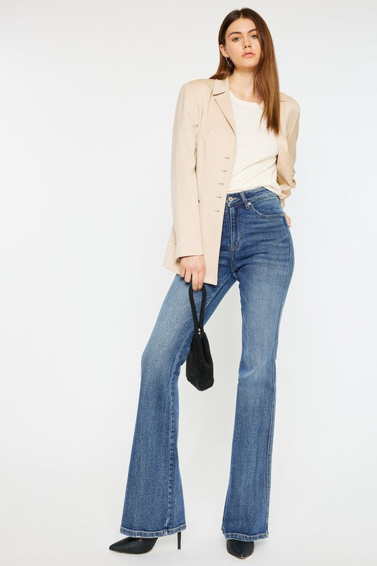 Always Flattering High Rise Flare Jeans