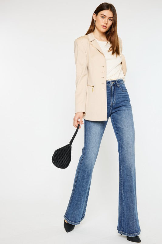 Always Flattering High Rise Flare Jeans