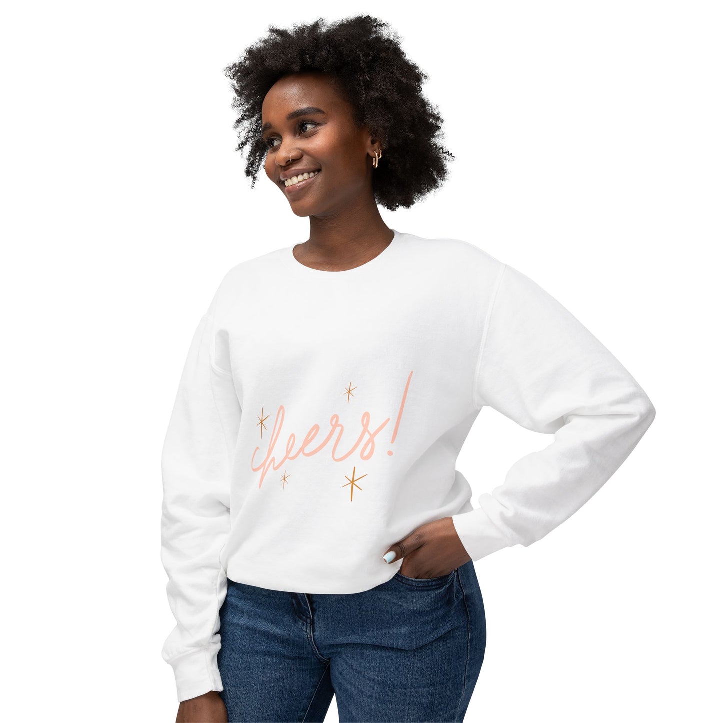 Cheers Lightweight Crewneck Sweatshirt