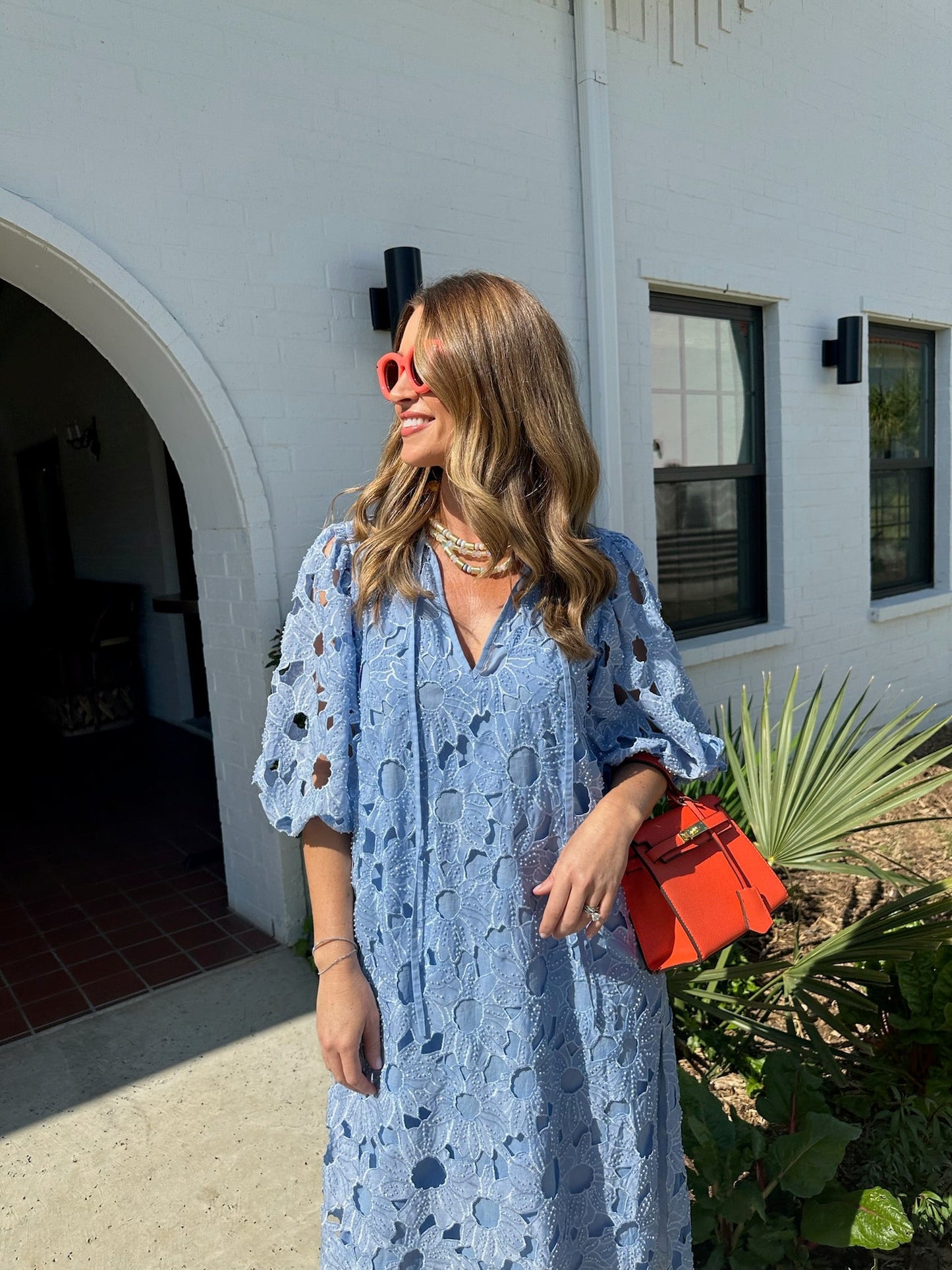 Pamela Poppy Maxi Dress