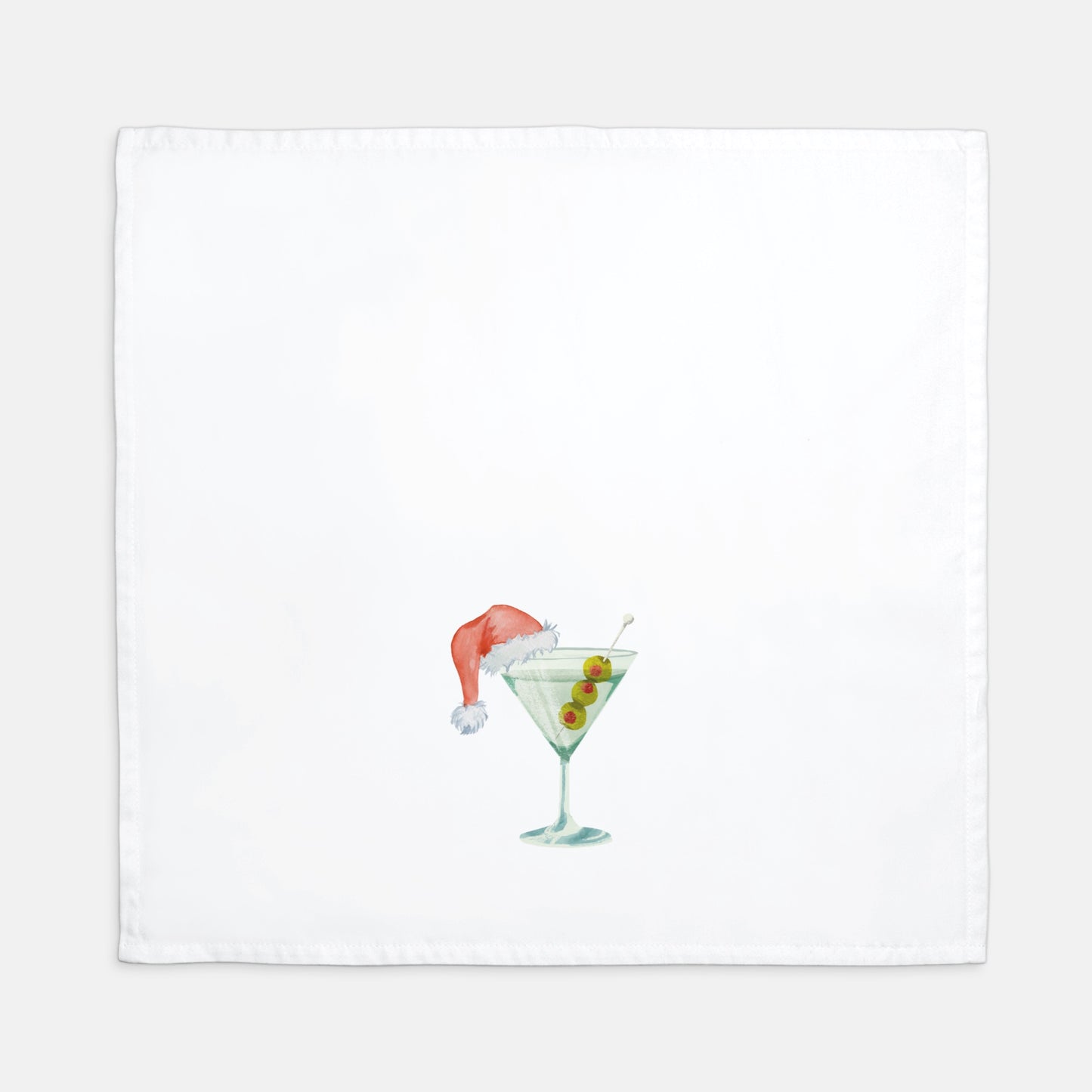 Santa Martini Hostess Towels