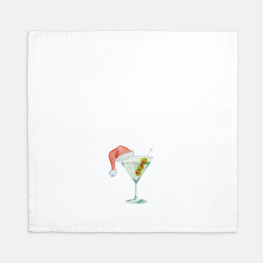 Santa Martini Hostess Towels