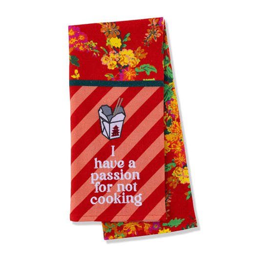 Not Cooking Passion Dish Towel
