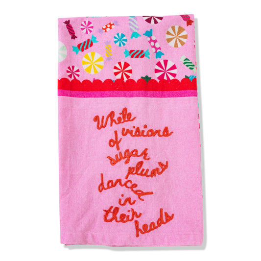 Sugar Plums Dish Towel