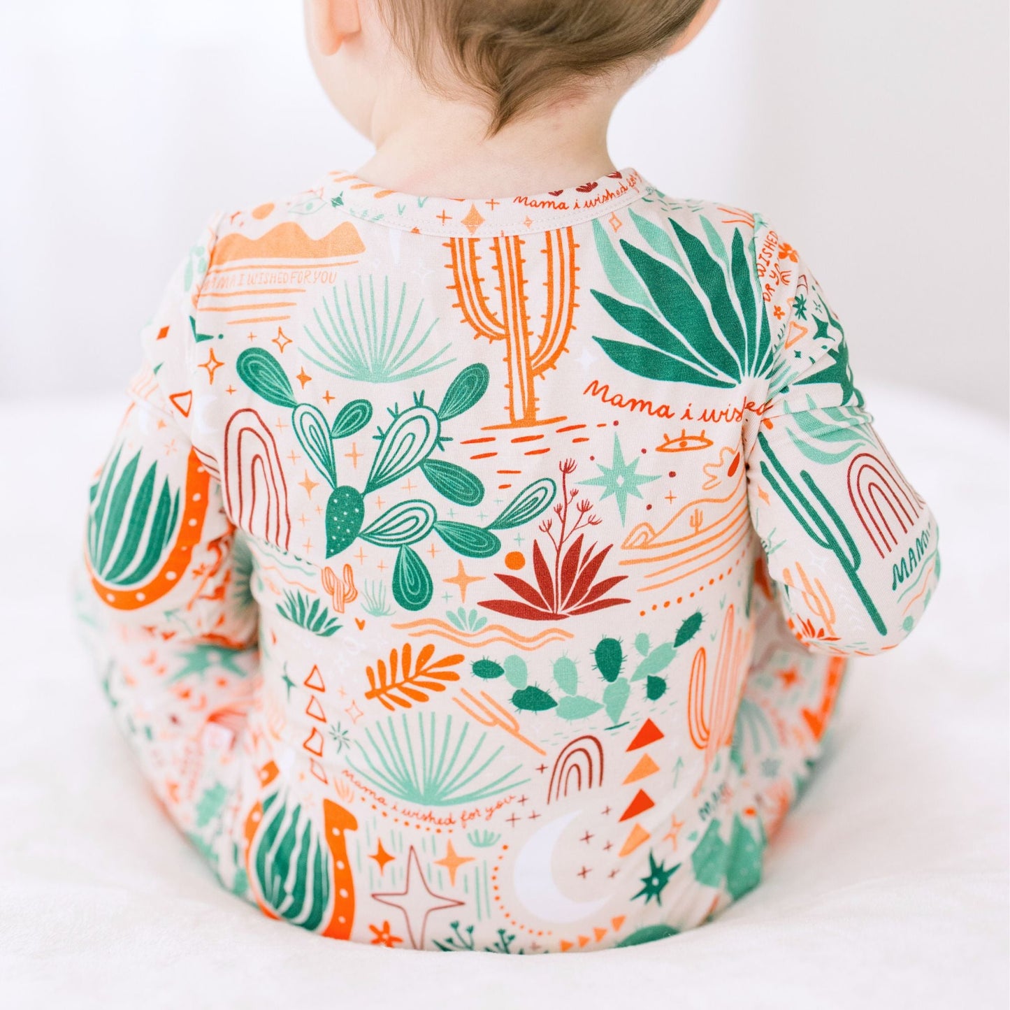 The Second-Skin Footless Romper | Desert Cactus Vibes | "Mama, I Wished for You"