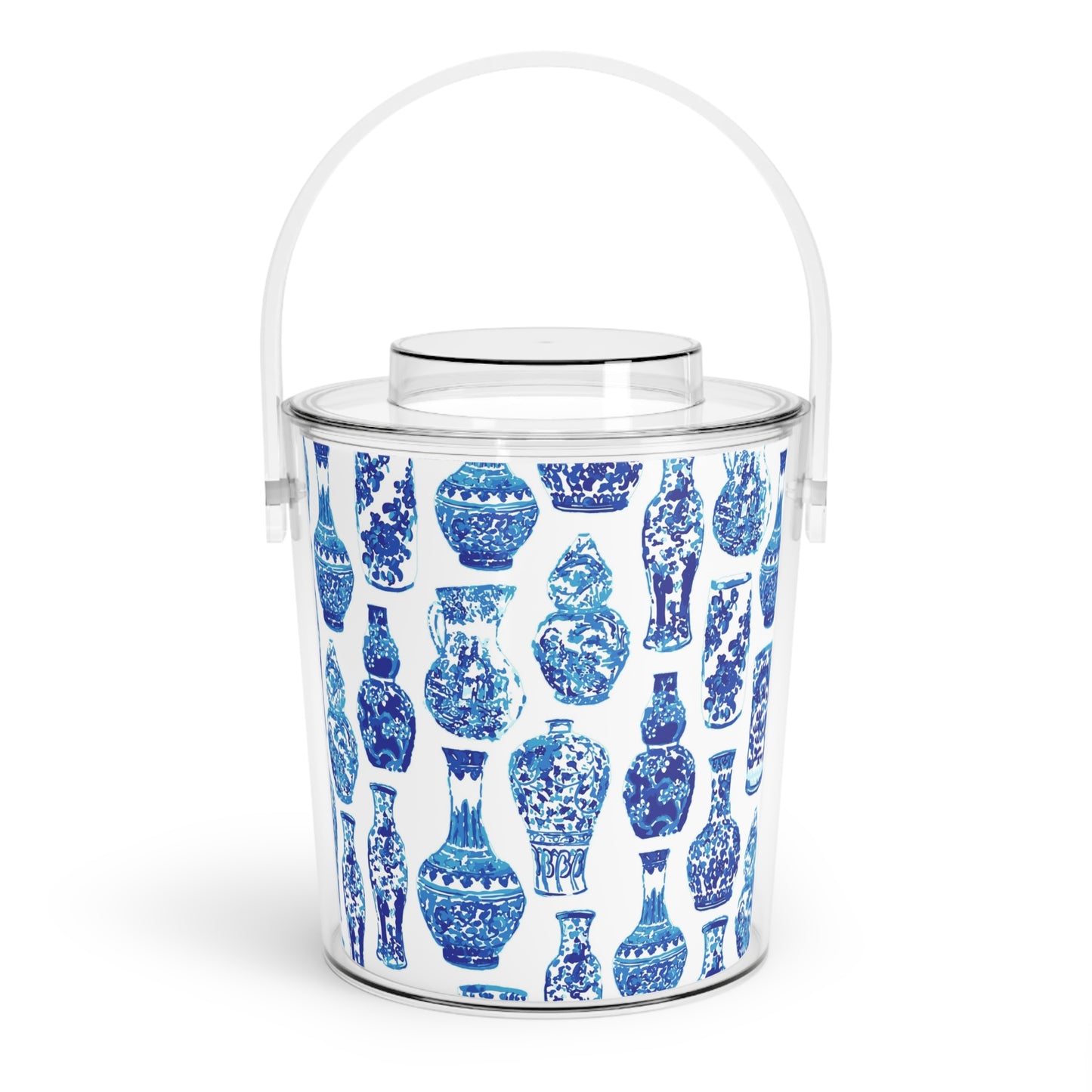 Blue Vase Ice Bucket