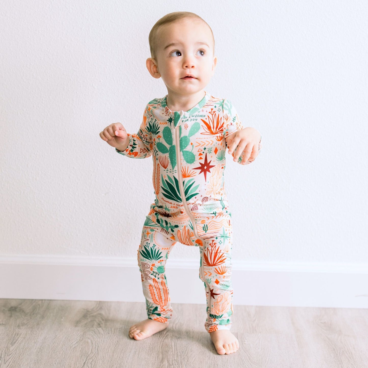 The Second-Skin Footless Romper | Desert Cactus Vibes | "Mama, I Wished for You"