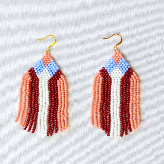 Maria Seed Bead Earrings