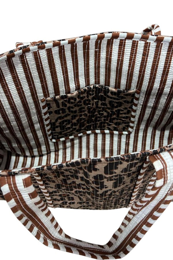 SC - ETA 3/12 - Wild Thing Leopard Print Tote Bag