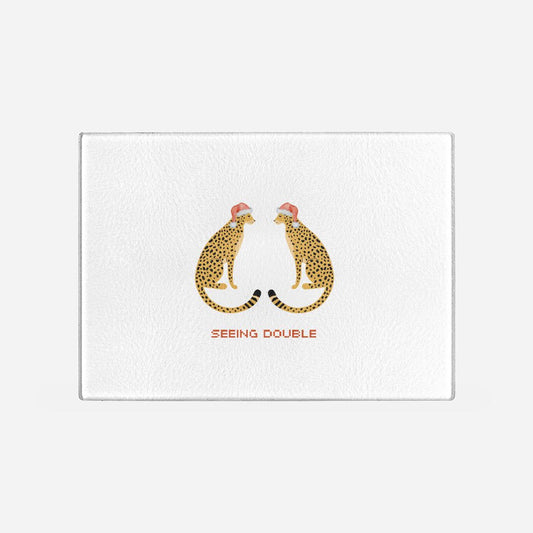 Seeing Double Cutting Board