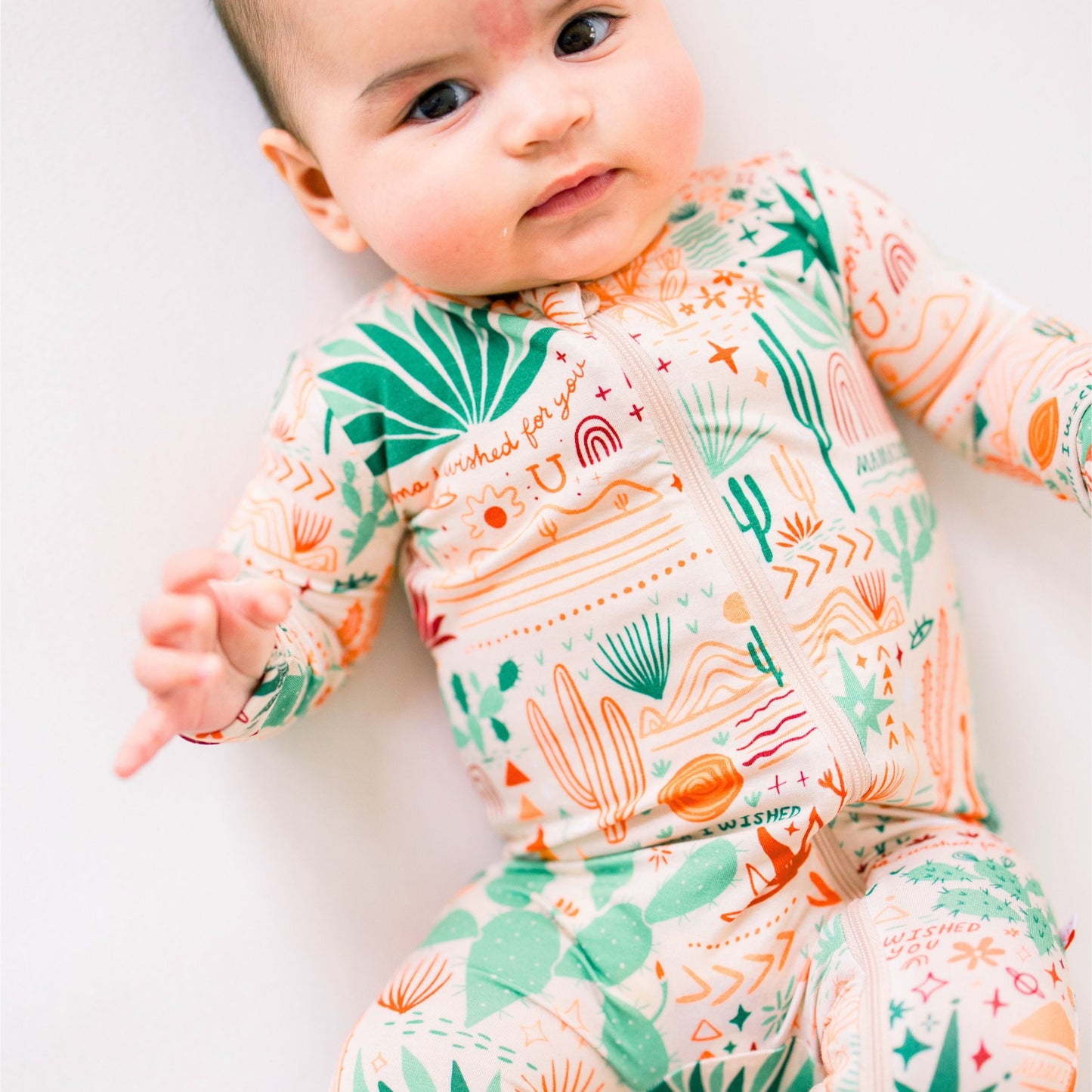 The Second-Skin Footie | Desert Cactus Vibes | "Mama, I Wished for You"