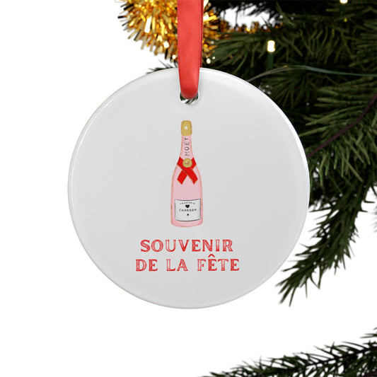 French Acrylic Ornament