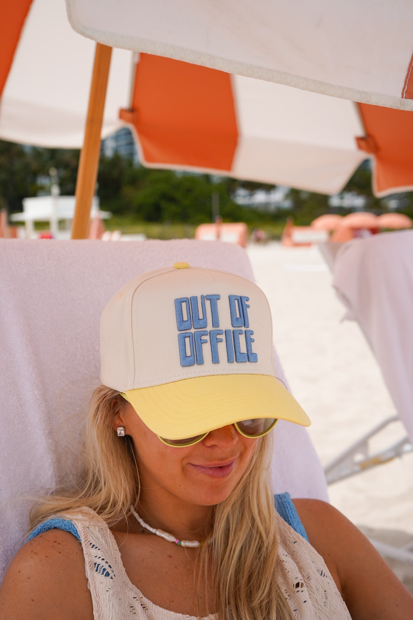 Out of Office - Butter Yellow Trucker Hat