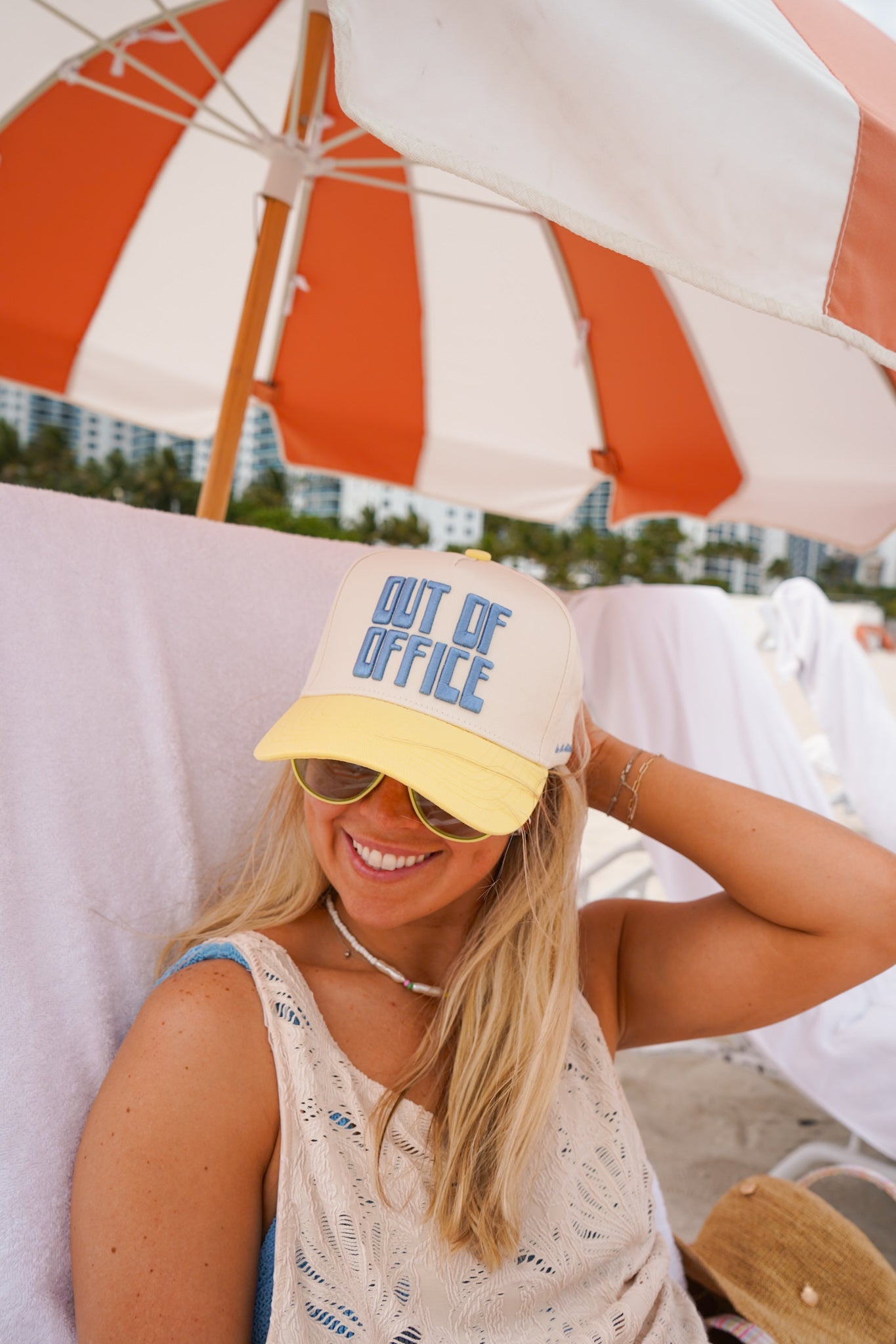 Out of Office - Butter Yellow Trucker Hat
