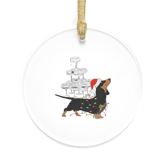 Dachshund Acrylic Ornament