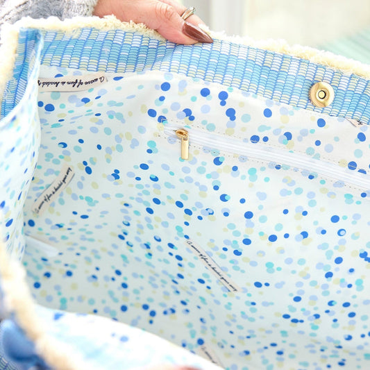 Seas The Day Canvas Tote Bag