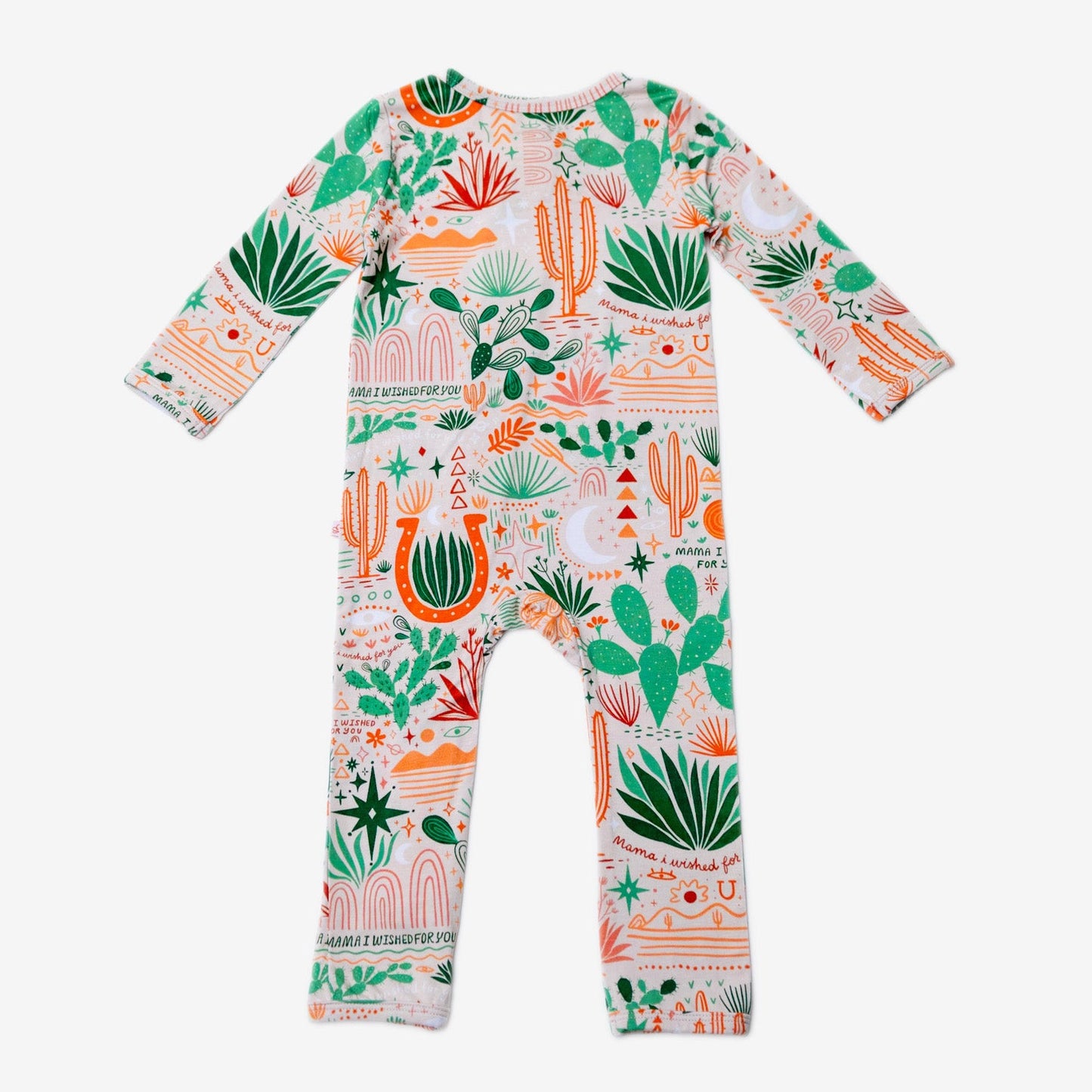 The Second-Skin Footless Romper | Desert Cactus Vibes | "Mama, I Wished for You"